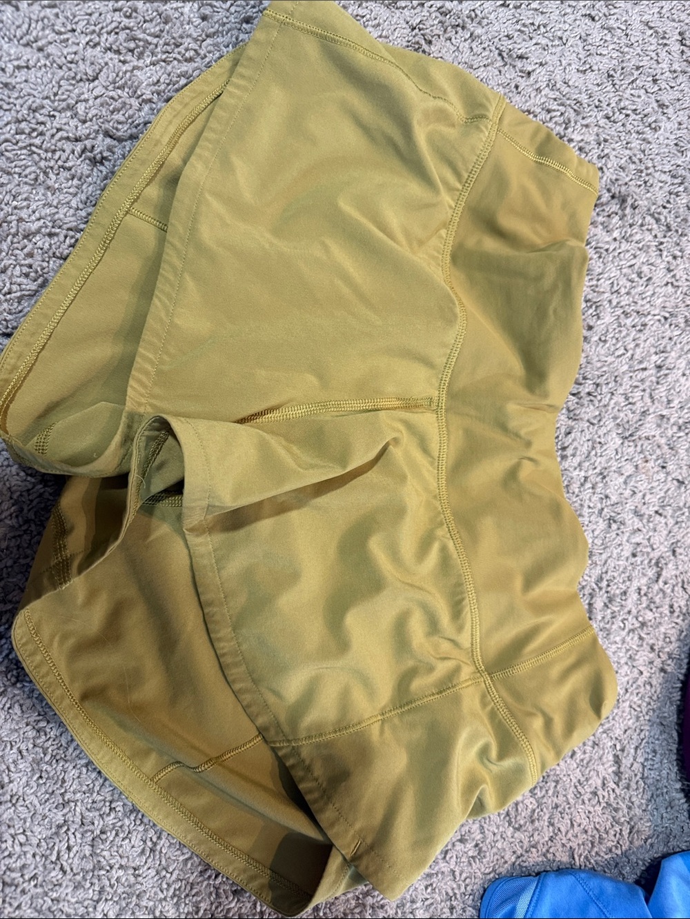 lululemon athletica Olive Green Athletic Shorts